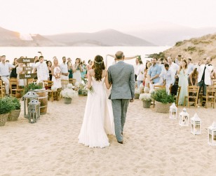 Alemagou Beach Mykonos Wedding